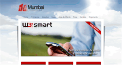 Desktop Screenshot of mumbai.com.br